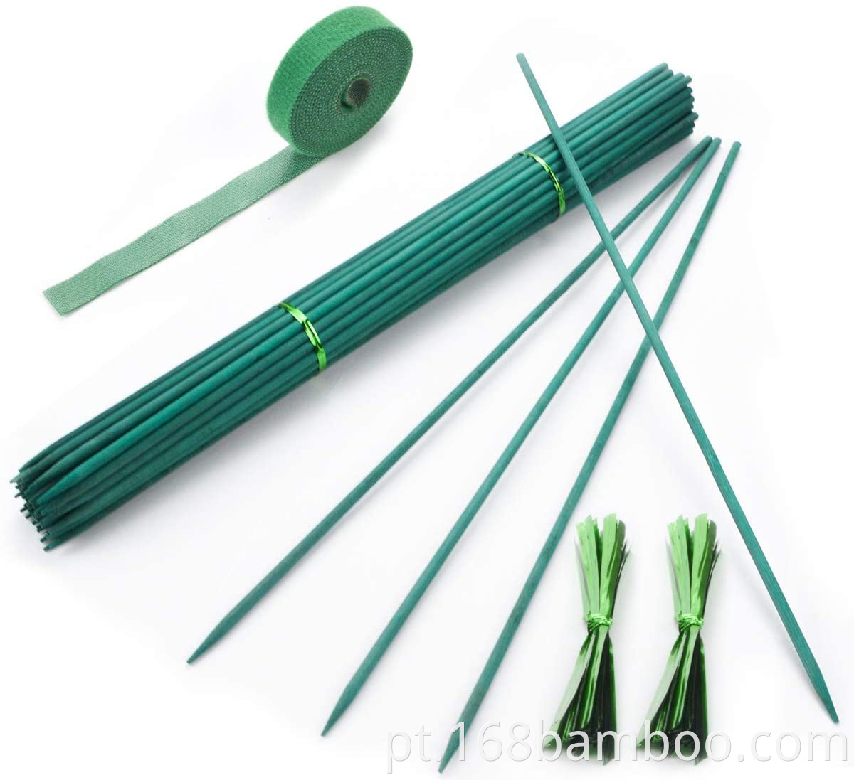 Bmaboo plant stake set